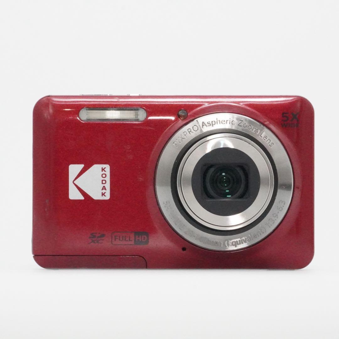 KODAK PIXPRO FZ55 レッド デジタルカメラ
