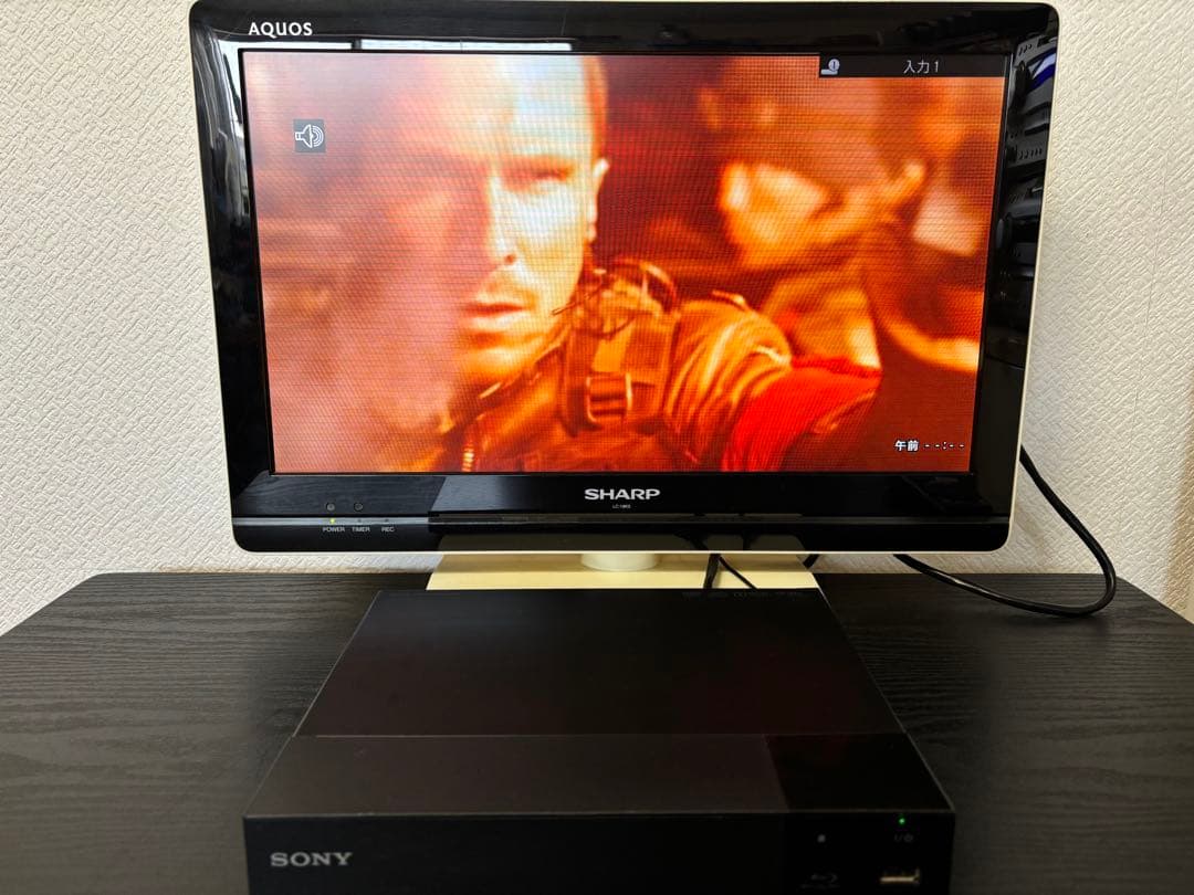 SONY BDP-S1500 Blu-rayプレーヤー リモコン、HDMI付き