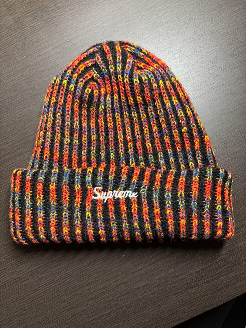 帽子 25fw SUPREME Rainbow Loose Gauge Beanie