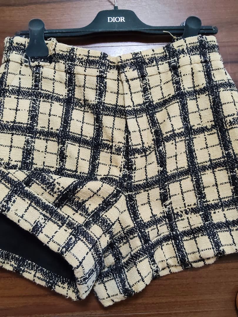 週末値下げChristian Diorディオール極美品 チェック柄ショートパンツ