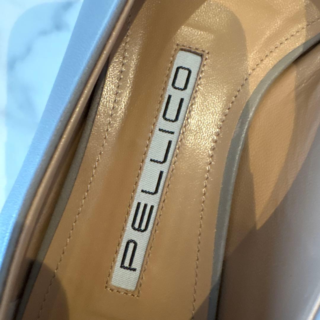 PELLICO スクエアトゥ フラットシューズ　美品！