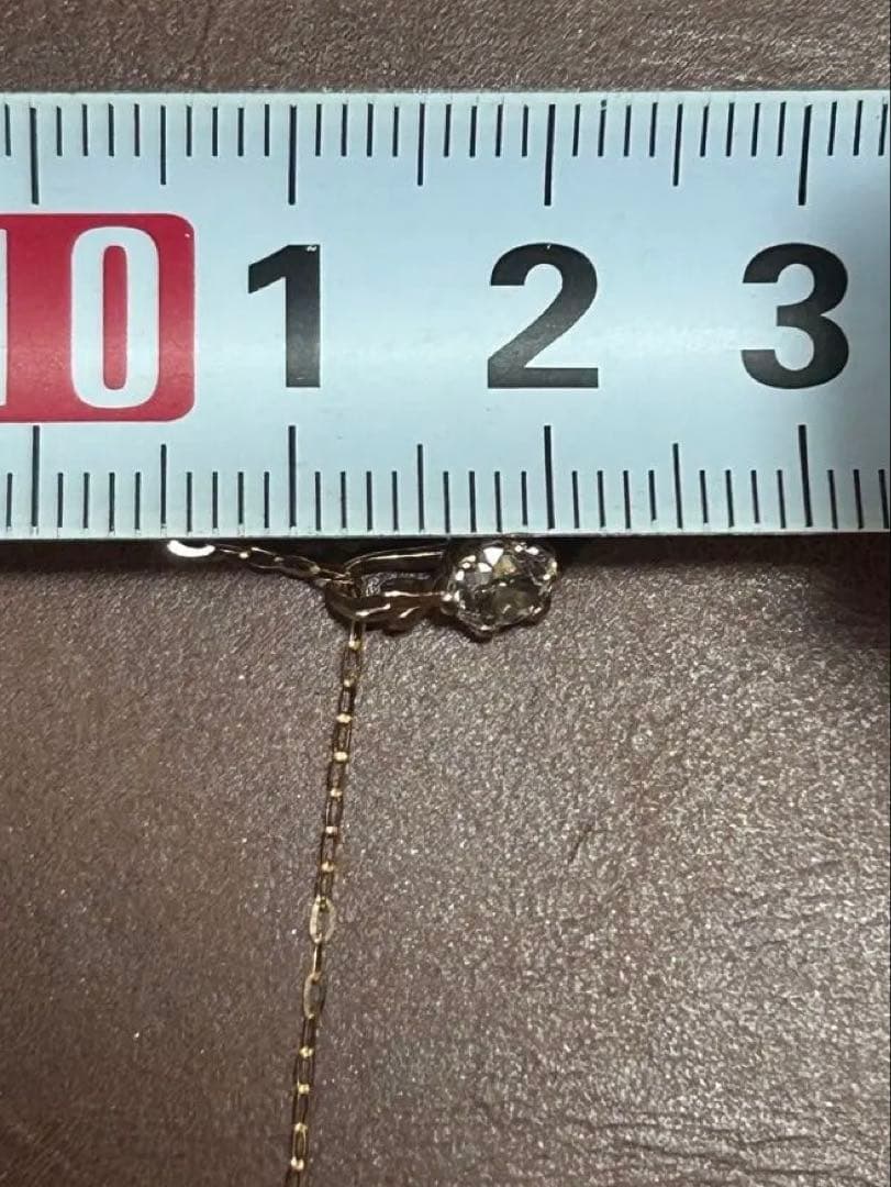 k18 PG ブラウンダイヤモンドネックレス