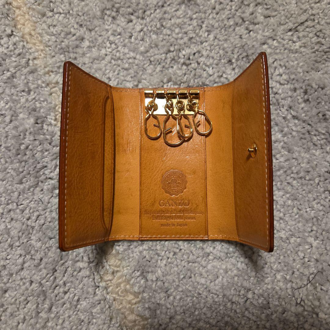 GANZO　THIN BRIDLE シンブライドルキーケース