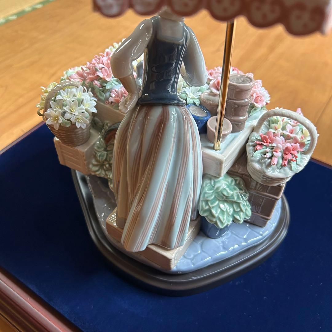 【夢さま専用】リヤドロ　LLADRO 公園通りの花屋さん
