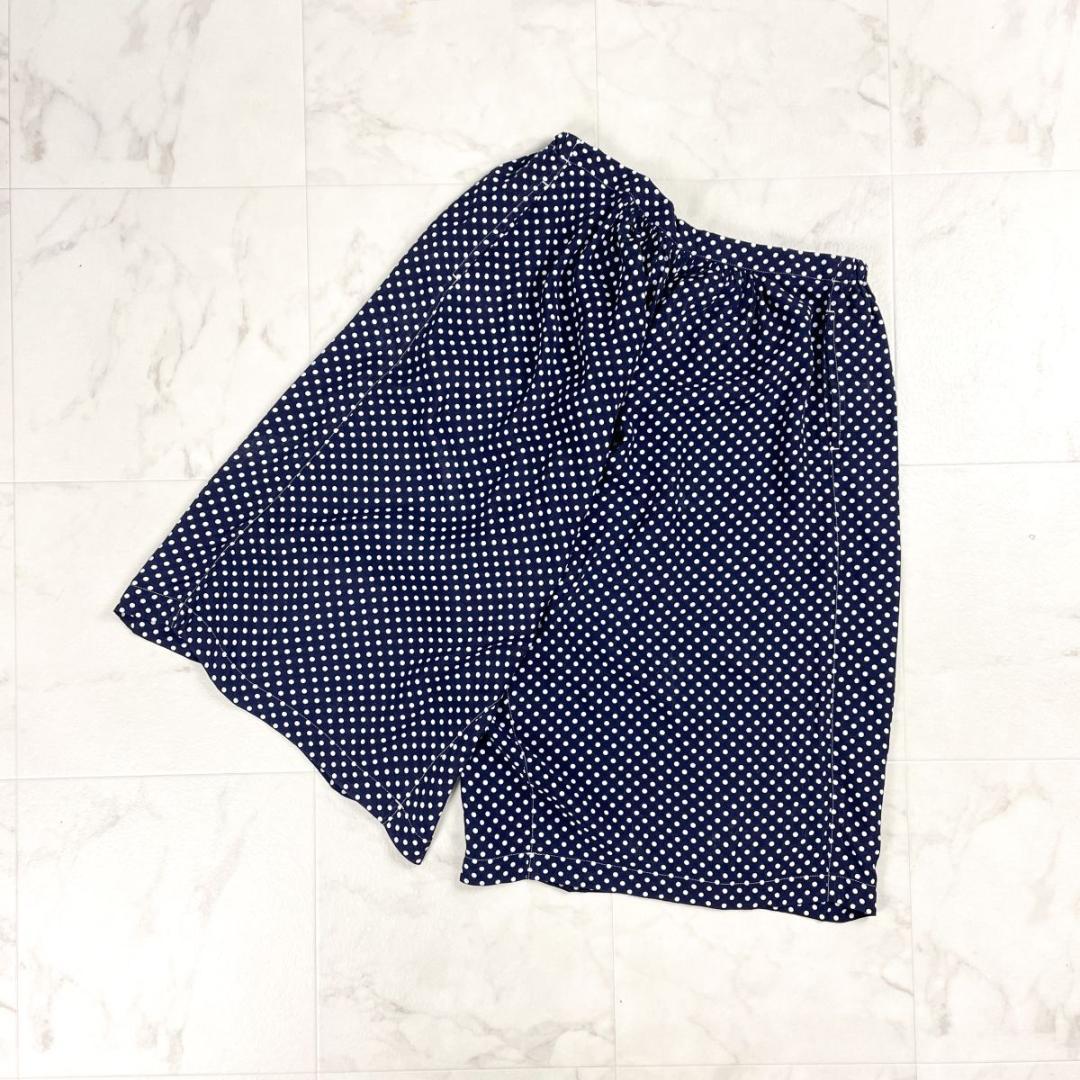 美品 トリココムデギャルソン AD2010 ワイドショーツ 紺 M*CD194