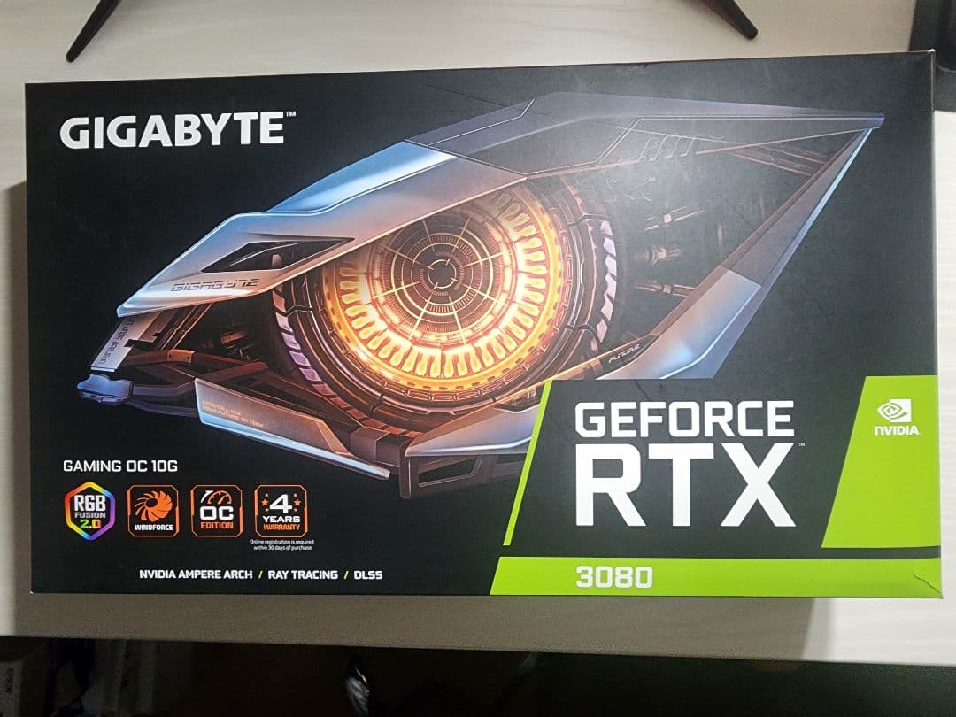 グラフィックボード・グラボ・ビデオカード GIGABYTE GEFORCE RTX 3080 10GB OC