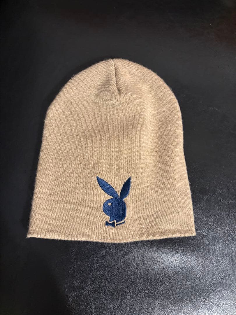 正規品　レア　PLAYBOY ニット帽　USA製　ヴィンテージ
