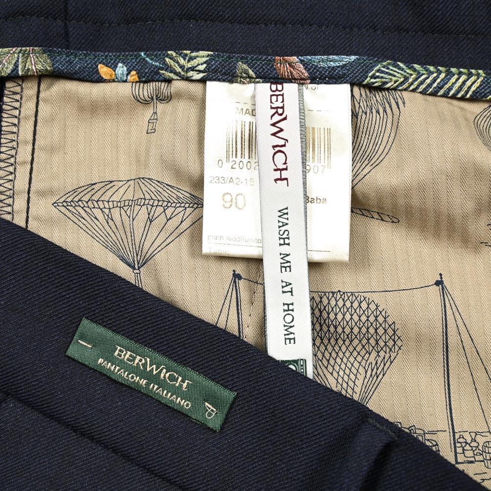 anju【新品・56・イタリア製】ベルウィッチ・ストレッチ イージーパンツ