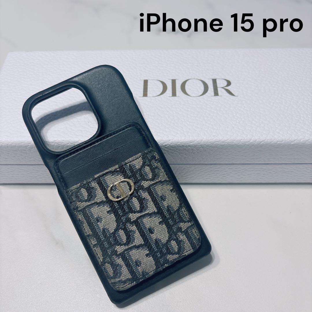 美品［正規品］Dior ディオール　iPhone 15 Pro ケース