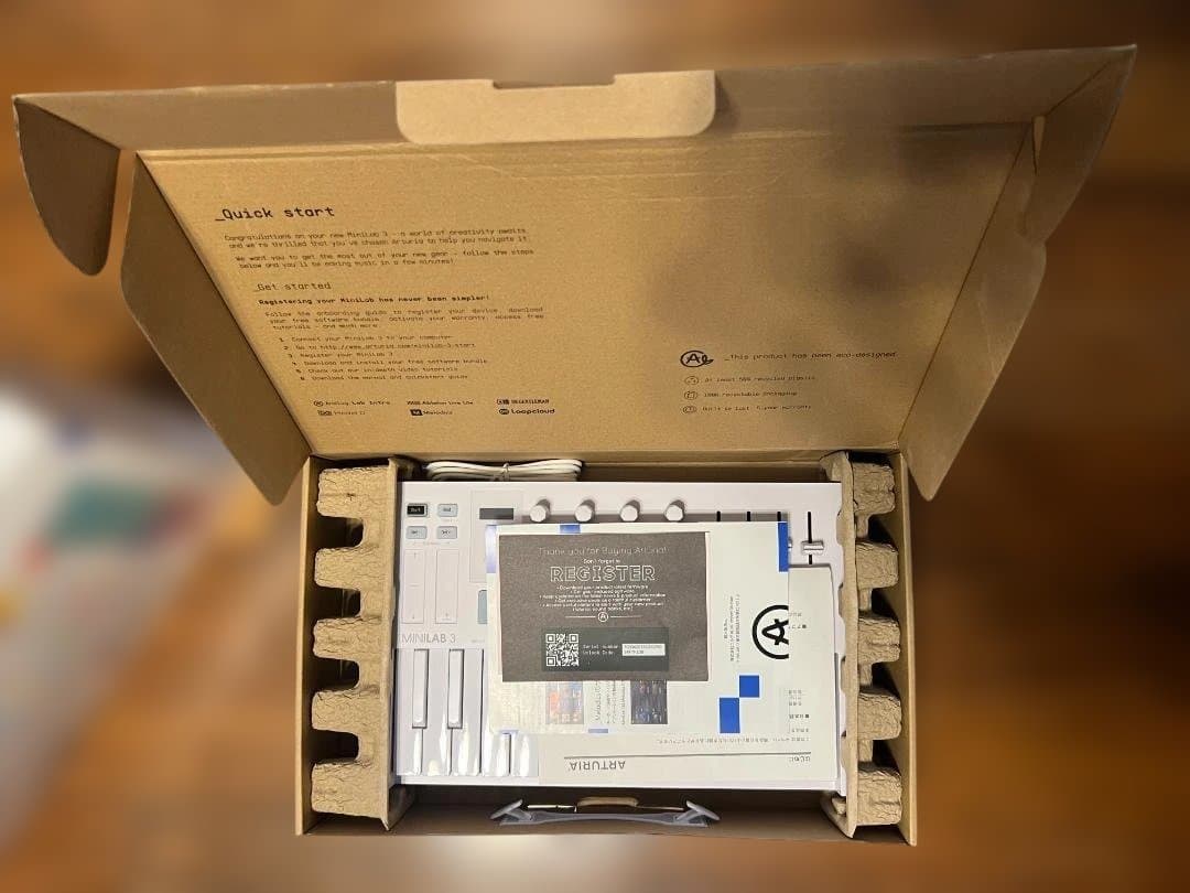 _MiniLab 3 Alpine White （入手困難 + ほぼ新品）