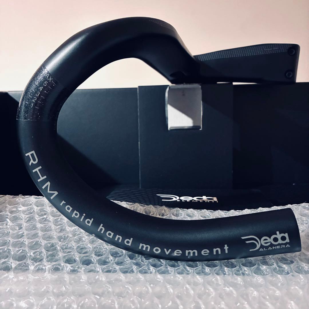 ぬ*ん様 フルカーボン ドロップハンドルバー　未使用　ロード　デダ エレメンティ