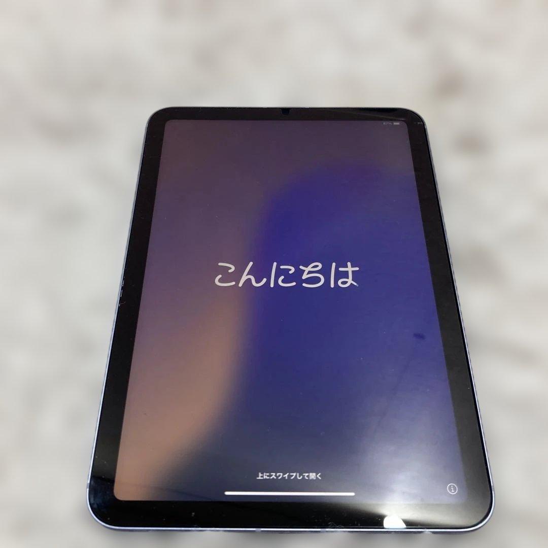極美品 Apple iPad mini6 64GB auセルラーモデルパープル