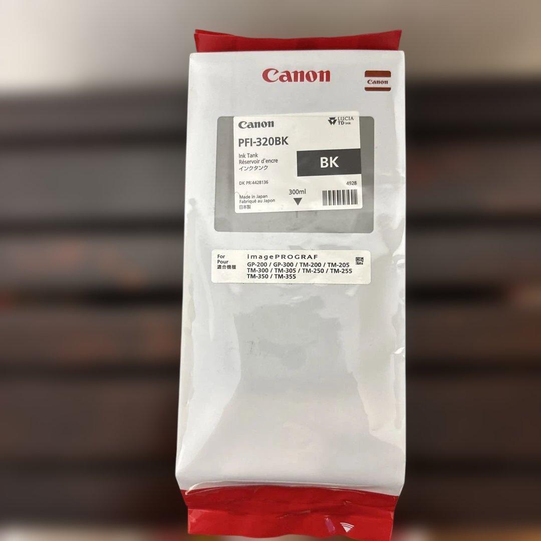 Canon PFI-320BK ブラックインク300ml