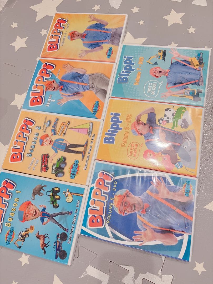 Blippi ブリッピー DVD 7枚セット