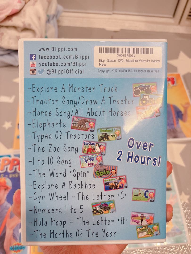 Blippi ブリッピー DVD 7枚セット