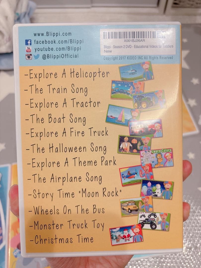 Blippi ブリッピー DVD 7枚セット