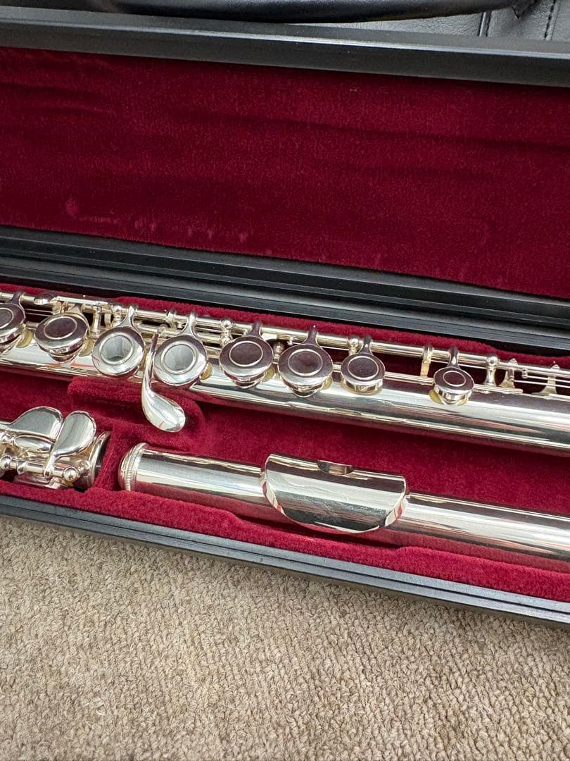 【極美品】YAMAHA フルート YFL-211SⅡ 銀メッキ メンテナンス済み