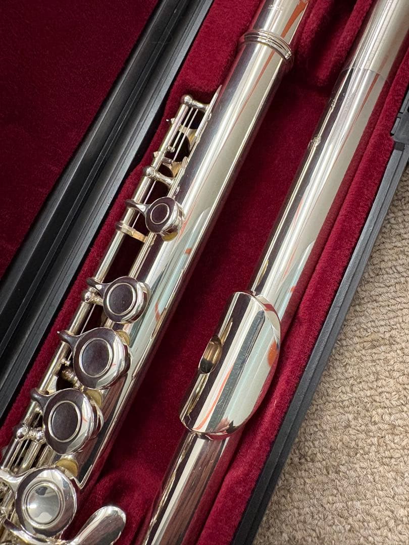 【極美品】YAMAHA フルート YFL-211SⅡ 銀メッキ メンテナンス済み