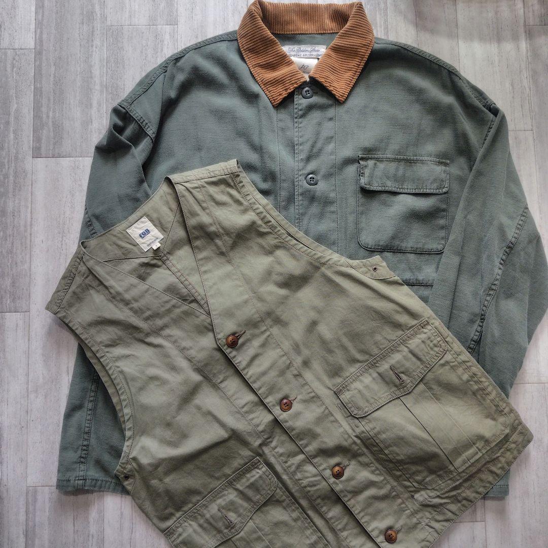 REMI RELIEF ジャケット＋FBOベスト カーキ色サイズL 2着