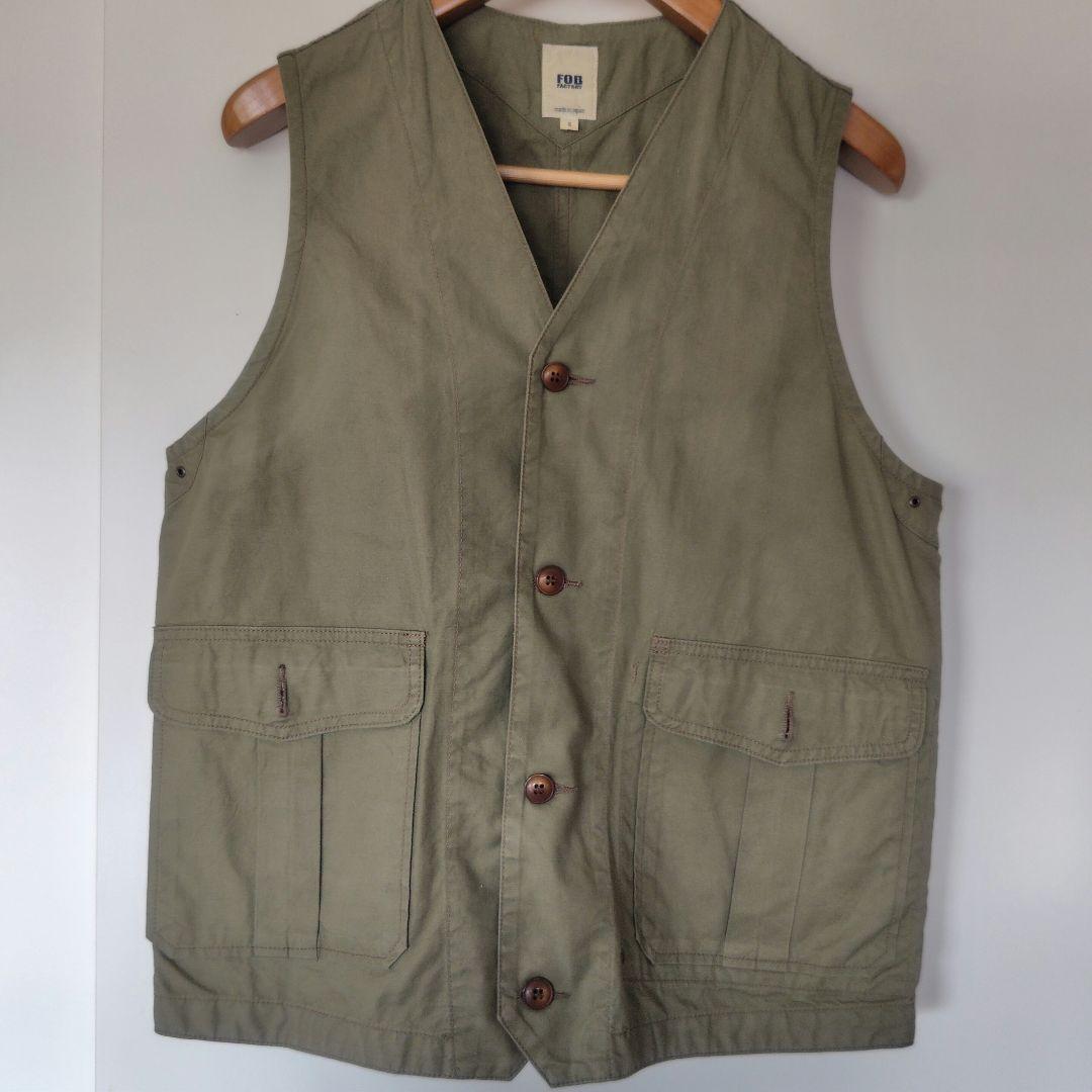 REMI RELIEF ジャケット＋FBOベスト カーキ色サイズL 2着