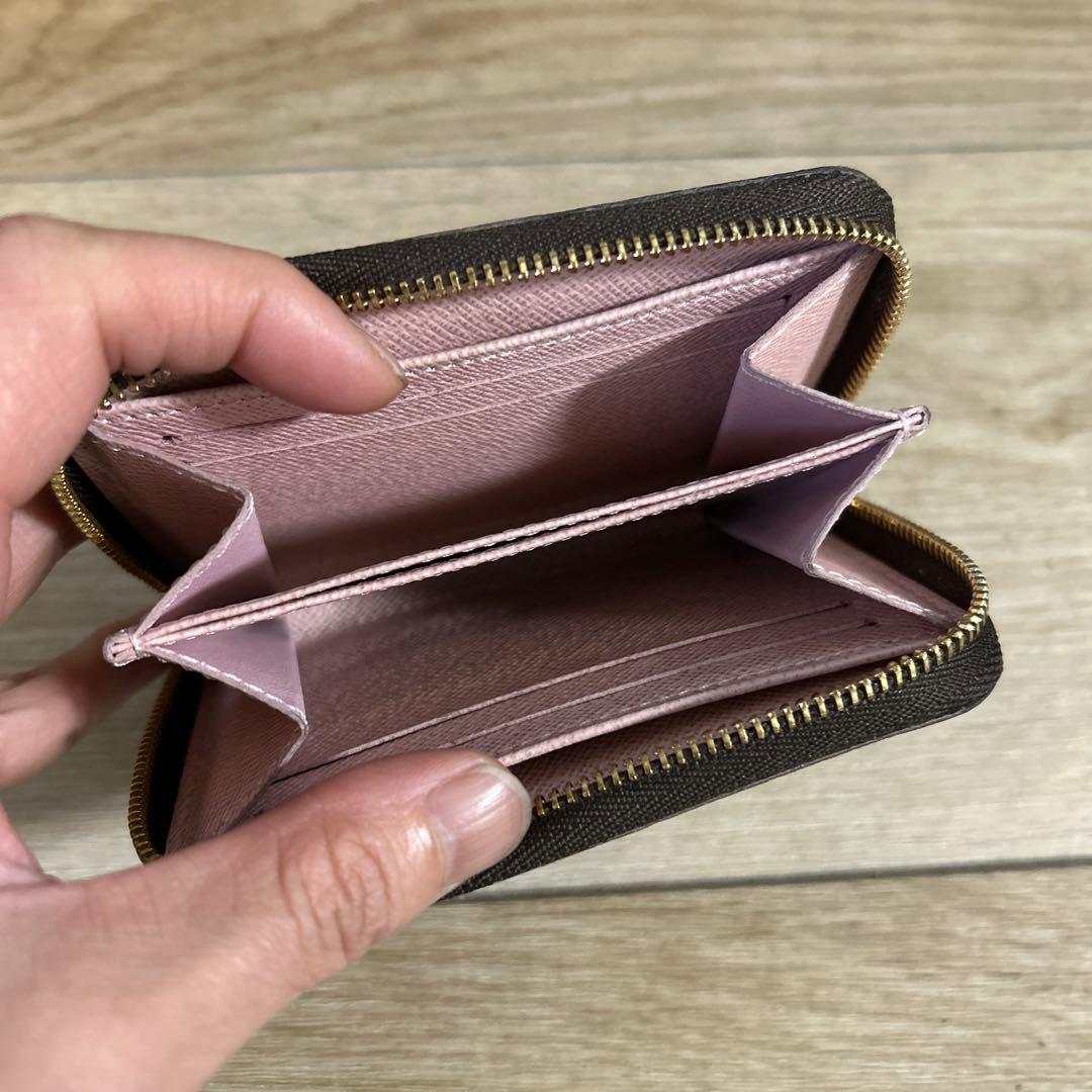 ルイヴィトン ダミエ パース スタッズ 限定 ローズバレリーヌ