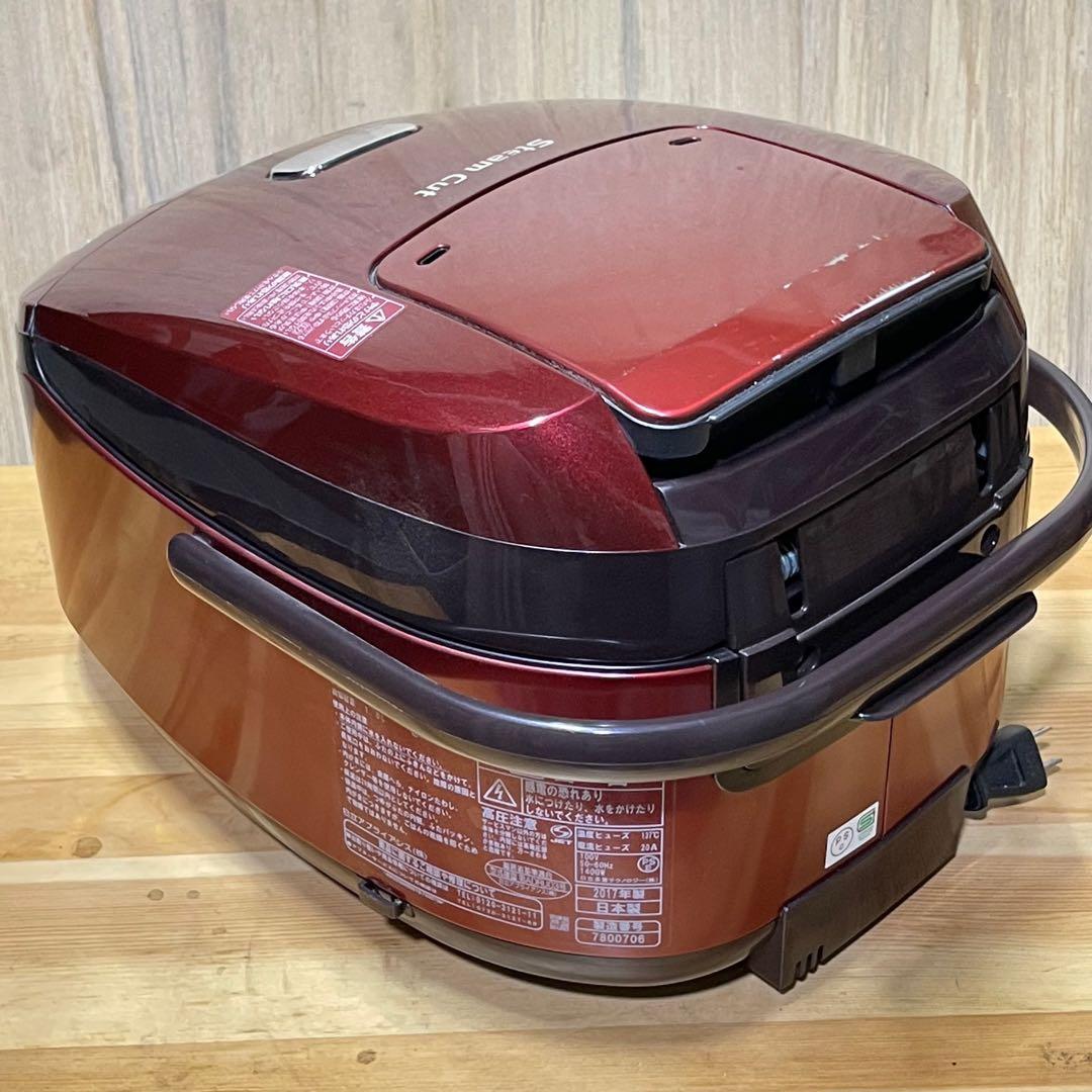 日立　2017年　10合スチームカット炊飯器 RZ-XV180BKM