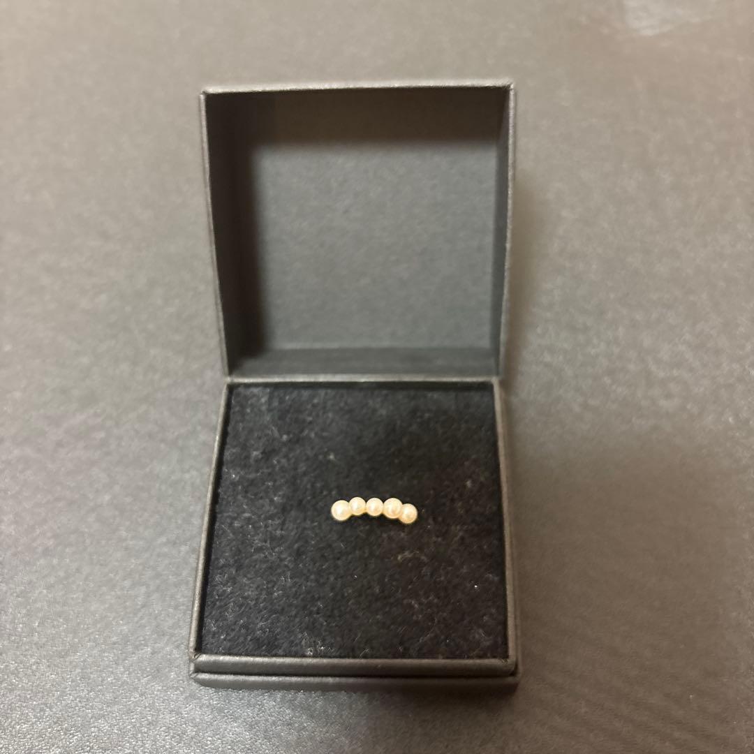 les bon bon パール　イヤーカフ　ルボンボン　ゴールド