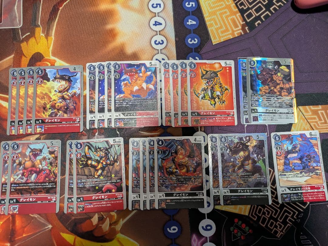 デジモンカードゲーム　ウォーグレイモン　デッキまとめ売り　八神太一