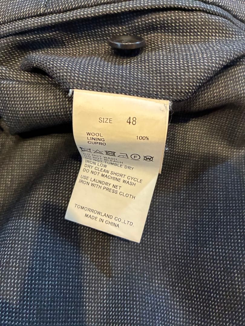 現行/トゥモローランド/NIKKE/スーツ/セットアップ/XL