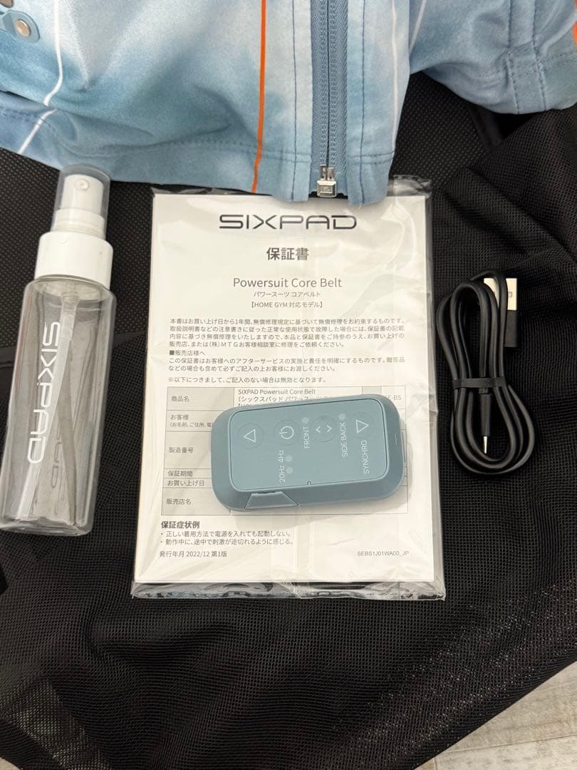 コアベルトＬサイズ！SIXPAD 男女兼用 L