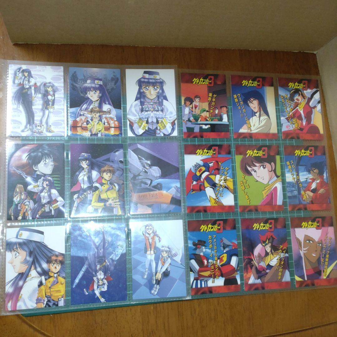 機動戦艦ナデシコ カードダスマスターズ　１＆２フルコンプ＋バインダー付き