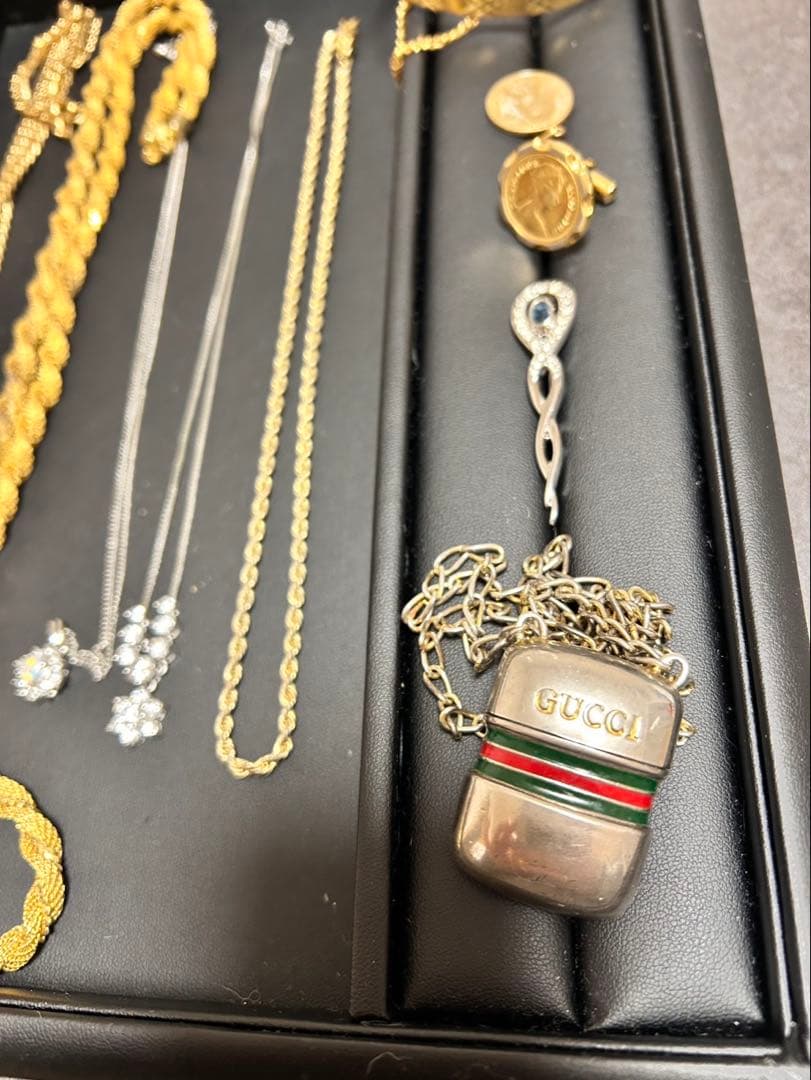 遺品整理 アクセサリー ネックレス まとめ売り