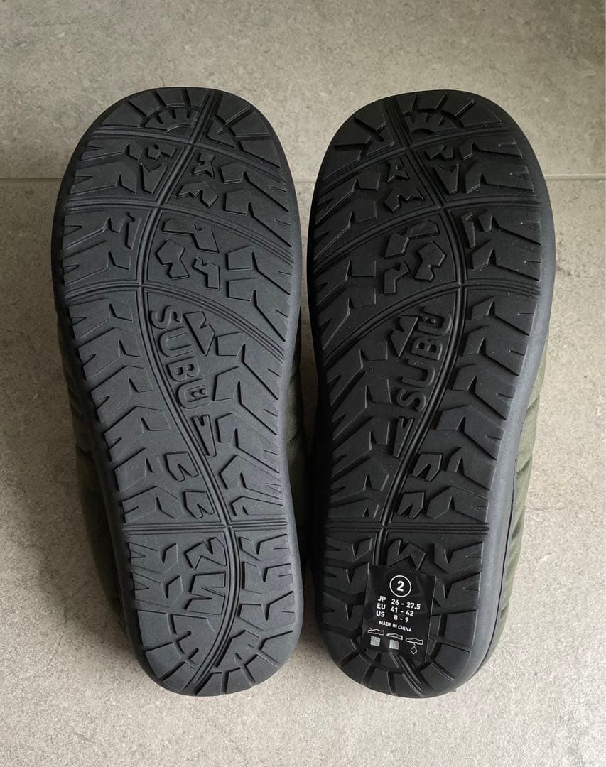 ナンガ スブ ヒノック サンダル カーキ 26-27.5cm