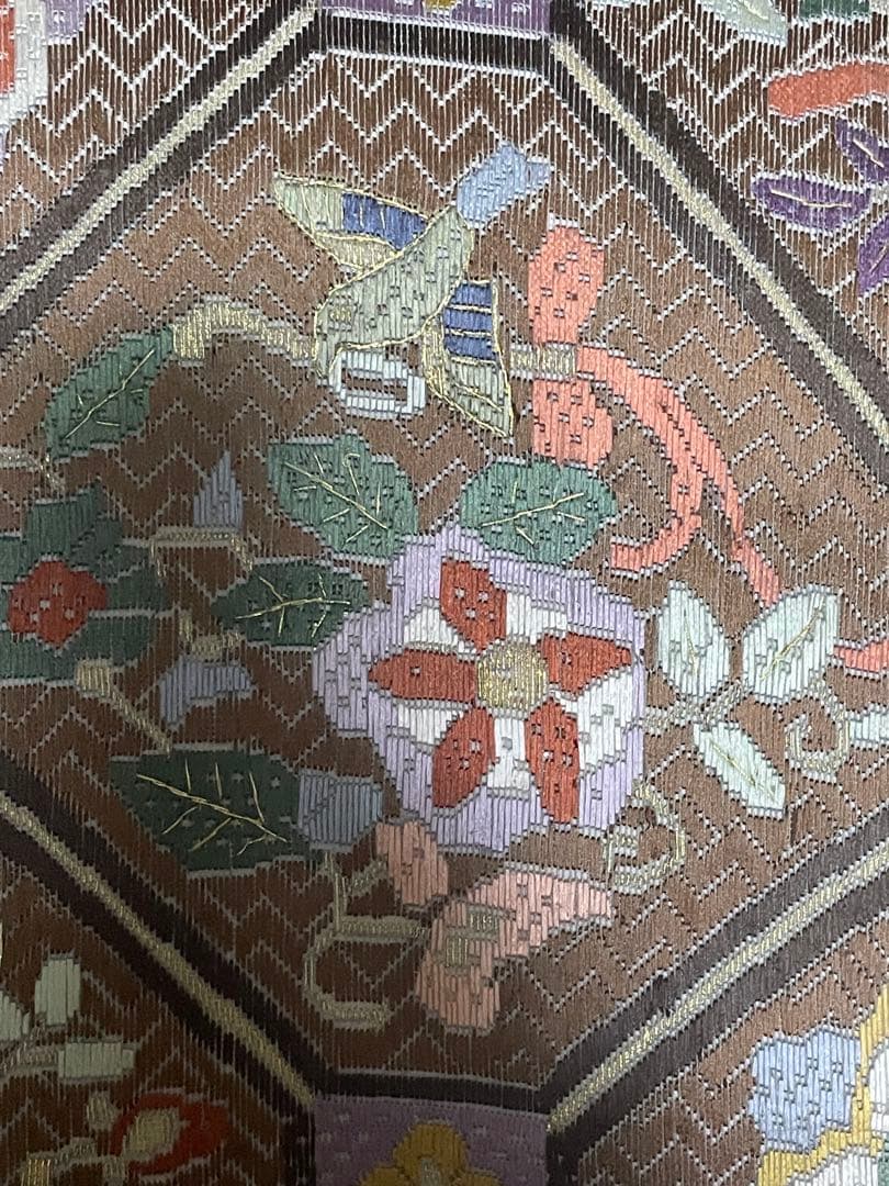 全通唐織　正倉院文様アレンジ