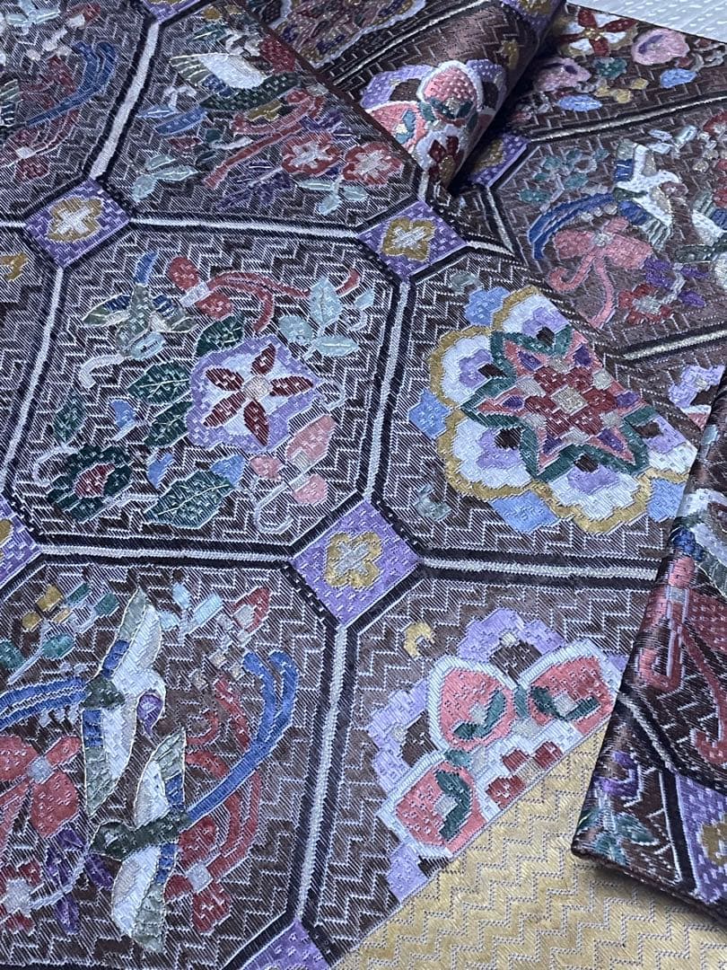 全通唐織　正倉院文様アレンジ