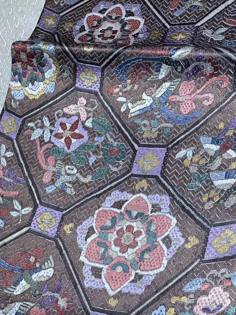 全通唐織　正倉院文様アレンジ