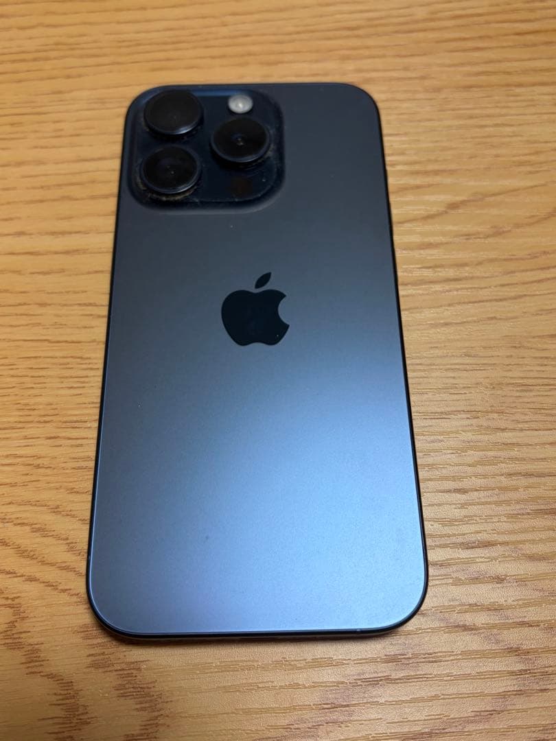 【美品】iPhone 15 Pro 256GB ブルーチタニウム　SIMフリー