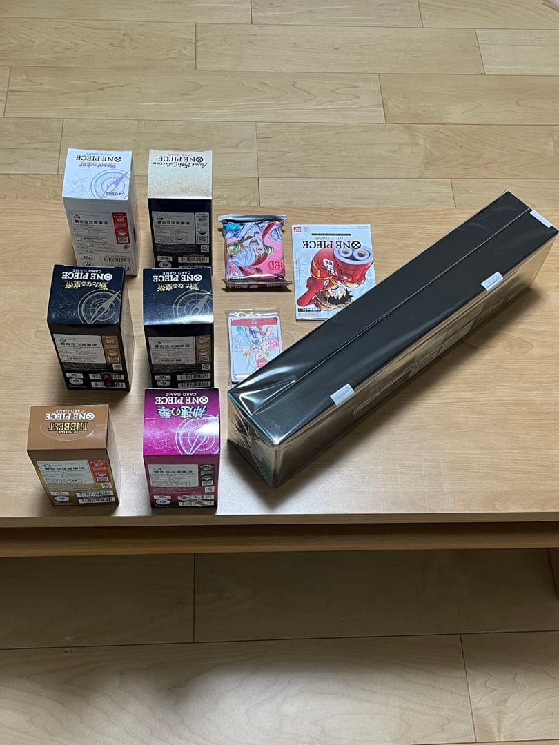 新時代の主役等　ONE PIECE ワンピースカード　9セット 未開封テープ付