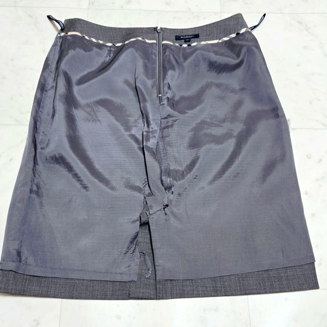 訳あり バーバリーロンドン スカート セットアップ 上下サイズ違い 大きいサイズ