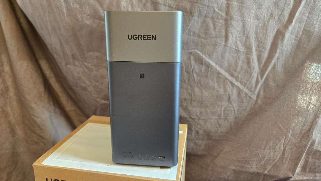 試用のみ「UGREEN NASync DH2300」 2ベイ NAS