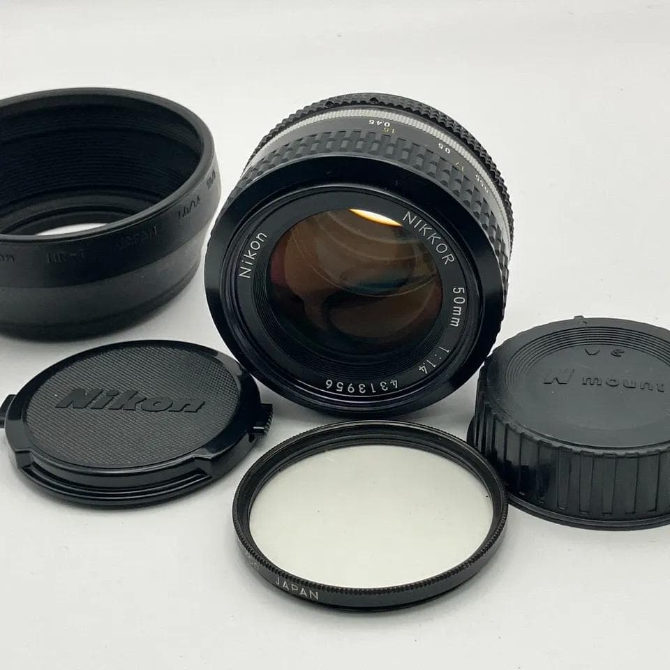 Nikon Ai Nikkor 50mm f1.4 MF 標準レンズ