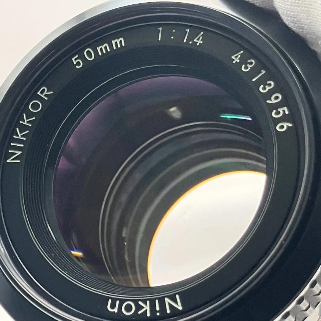 Nikon Ai Nikkor 50mm f1.4 MF 標準レンズ