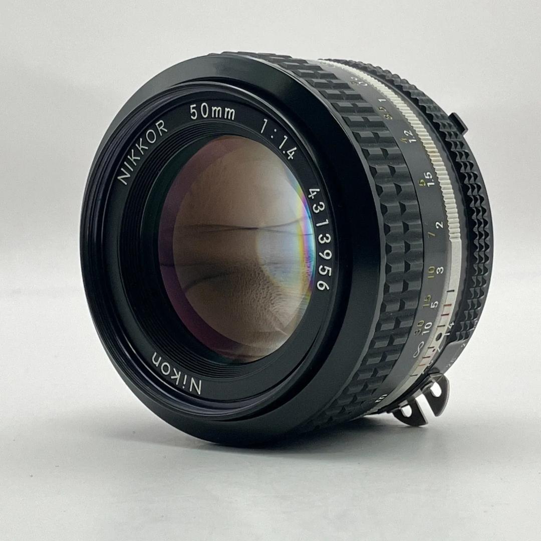 Nikon Ai Nikkor 50mm f1.4 MF 標準レンズ