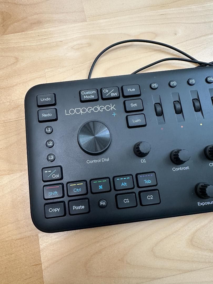 Loupedeck + 画像編集コントローラー