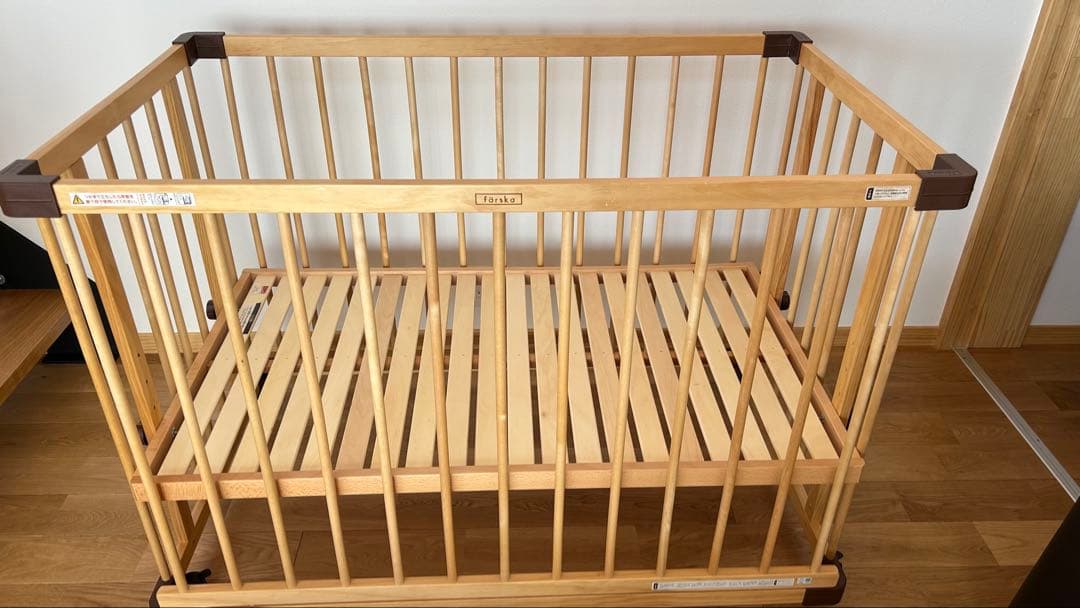 farska☆木製ファルスカ 添い寝ベビーベッド◆ベッドサイドベッド03
