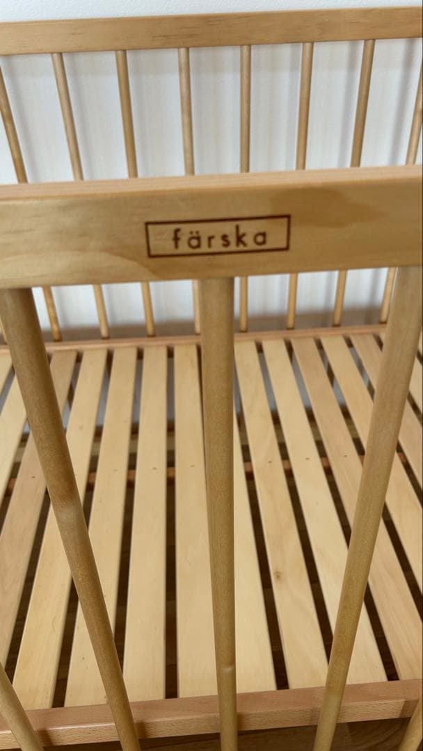 farska☆木製ファルスカ 添い寝ベビーベッド◆ベッドサイドベッド03