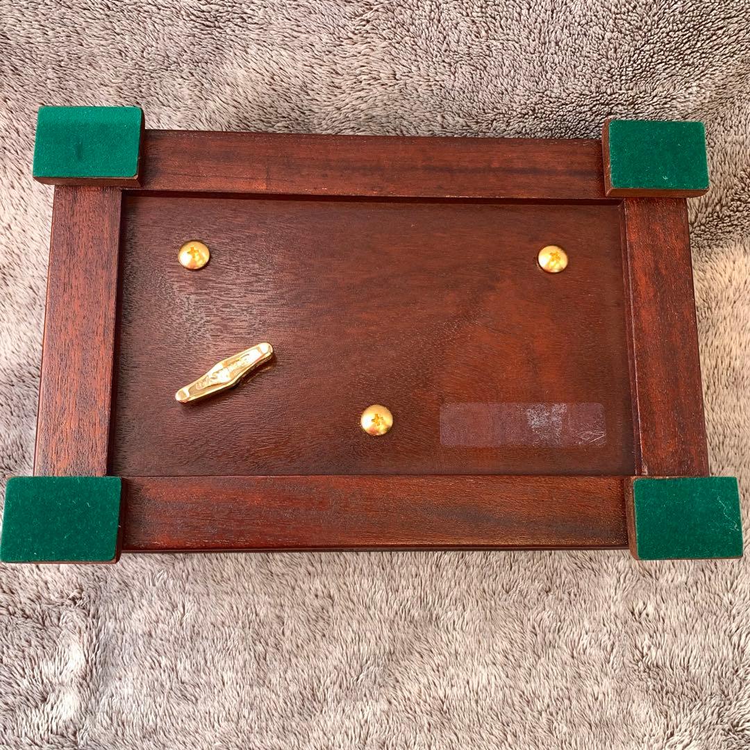 SANKYO ORPHEUS マホガニー木製オルゴール