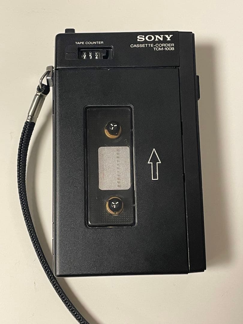 整備品 完動品　SONY TCM-100B ポータブルカセットプレーヤー　ソニー