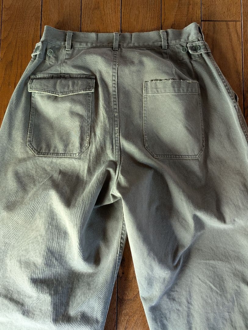 A.PRESSE Vintage USAF Hemmed Bottoms タグ付
