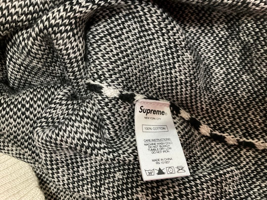 w*d様 Supreme Back Logo Sweater M シュプリーム